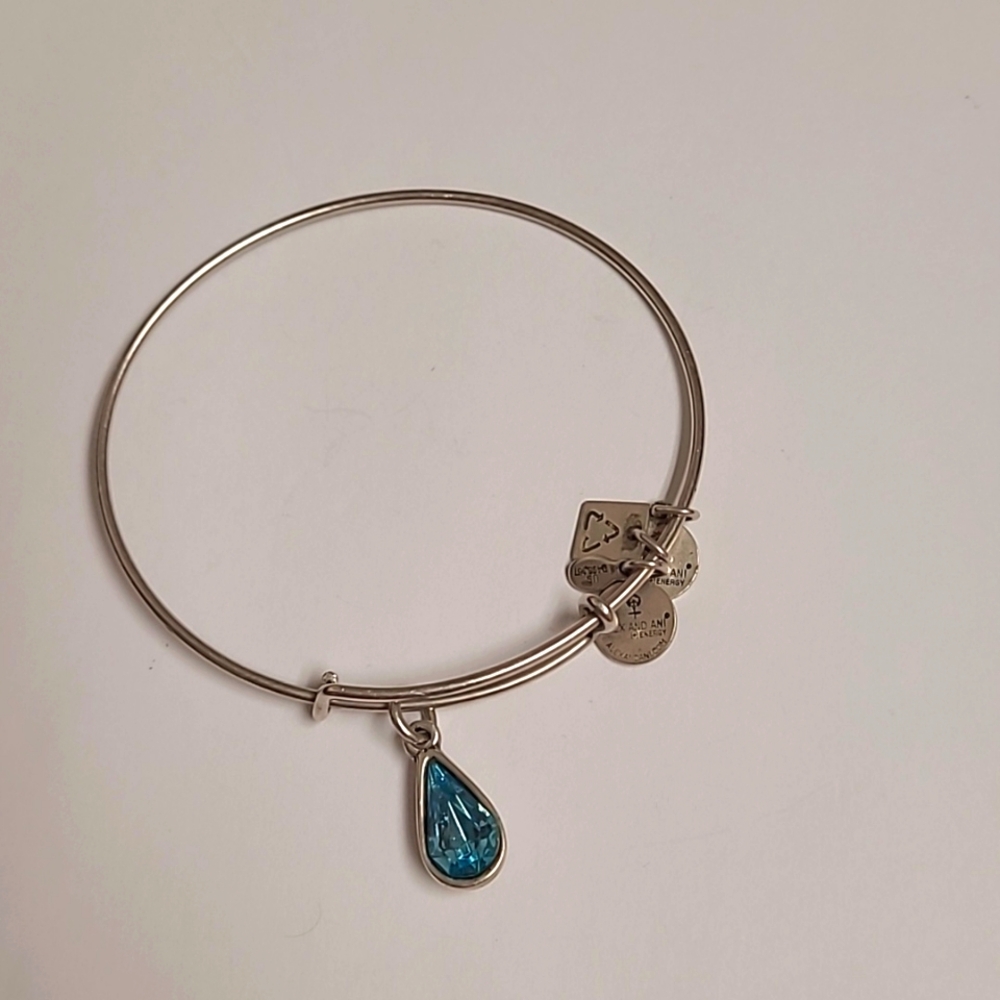 Alex and Ani water drop bracelet